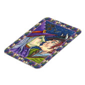 MAGNET FLEXIBLE JAMAIS TROP VIEILLE POUR ROMANCE, WITCH & WARLOCK  (Côté Gauche)