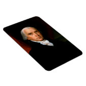 Magnet Flexible James Madison 4e Président : Amérique coloniale (Côté Droit)