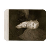 Magnet Flexible James Madison aged 82, gravé par Thomas B. Welch (Horizontal)