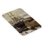 Magnet Flexible James Whistler - La Tamise dans la glace (Côté Droit)
