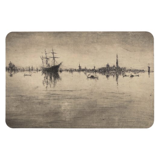 Magnet Flexible James Whistler - Nocturne, de Venise (Horizontal)