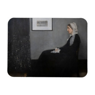 Magnet Flexible James Whistler - Portrait de la mère de l'artiste
