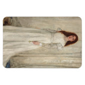 Magnet Flexible James Whistler - Symphonie en blanc no 1 (Horizontal)