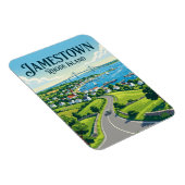 Magnet Flexible Jamestown Rhode Island (Côté Droit)