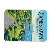 Magnet Flexible Jamestown Rhode Island (Horizontal)