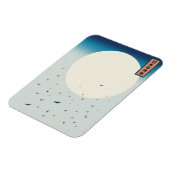 Magnet Flexible Japon hirondelles lune (Côté Gauche)