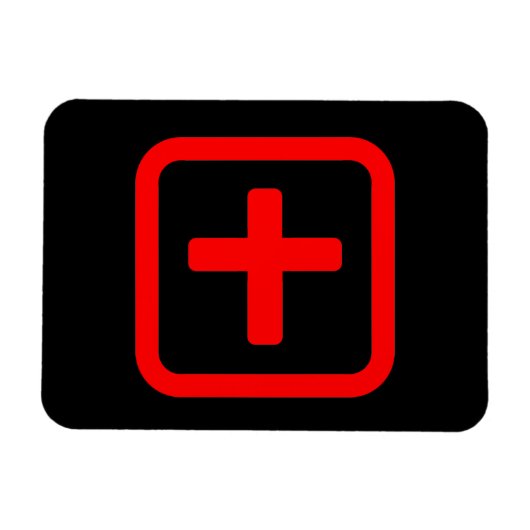 Magnet Flexible Japonais Numéro dix 十 Ju (Horizontal)