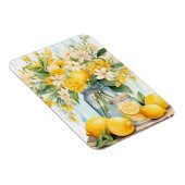 Magnet Flexible Jar à fleurs de citron d'été (Côté Droit)