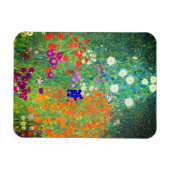 Magnet Flexible Jardin aux fleurs Gustav Klimt (Horizontal)