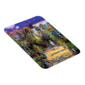 Magnet Flexible Jardin Claude Monet Fleurs de tournesol été (Côté Droit)