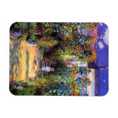 Magnet Flexible Jardin Claude Monet Fleurs de tournesol été (Horizontal)