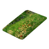 Magnet Flexible Jardin de Daubigny par Vincent van Gogh, Le Jardin (Côté Gauche)