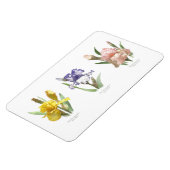 Magnet Flexible Jardin de fleurs d'iris (Côté Gauche)