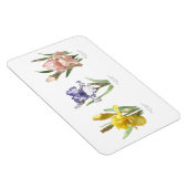 Magnet Flexible Jardin de fleurs d'iris (Côté Droit)