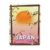 Magnet Flexible Jardin de fleurs du Japon (Vertical)