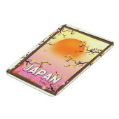 Magnet Flexible Jardin de fleurs du Japon (Côté Gauche)
