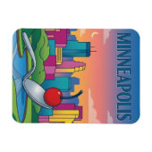 Magnet Flexible Jardin de sculptures de Minneapolis (Horizontal)