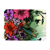 Magnet Flexible Jardin des colibris (Horizontal)