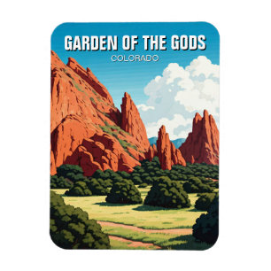 Magnet Flexible Jardin des Dieux Colorado Voyage