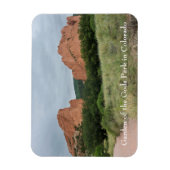 Magnet Flexible Jardin des dieux Monolithes le long du sentier (Vertical)