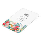 Magnet Flexible Jardin des fleurs Mariage Fleur sauvage Enregistre (Côté Gauche)