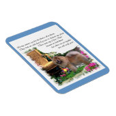 Magnet Flexible Jardin d'été Chow Chow (Côté Droit)
