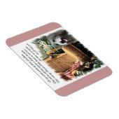 Magnet Flexible Jardin d'été de Collie (Côté Droit)
