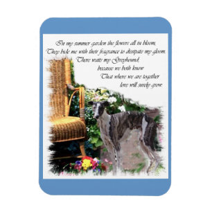 Magnet Flexible Jardin d'été de Greyhound