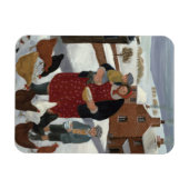 Magnet Flexible Jardin en hiver (Horizontal)