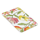 Magnet Flexible Jardin fleuri avec Arrière - plan blanc (Côté Droit)