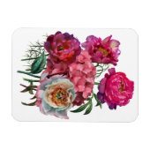 Magnet Flexible Jardin fleuri romantique (Horizontal)