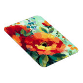 Magnet Flexible Jardin floral flamboyant (Côté Droit)