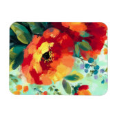 Magnet Flexible Jardin floral flamboyant (Horizontal)