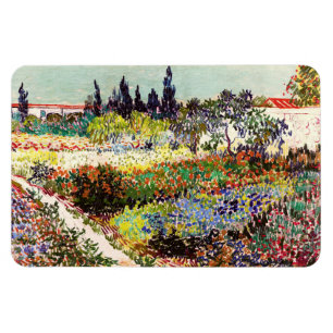 Magnet Flexible Jardin Floral Van Gogh À Arles Art Floral