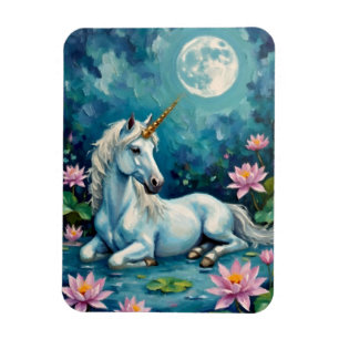 Magnet Flexible Jardin mystique de la licorne