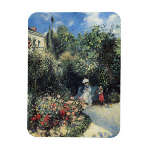 Magnet Flexible Jardin Pontoise Camille Pissarro