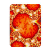 Magnet Flexible Jardin volcanique - Art fractal (Vertical)