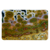 Magnet Flexible Jasper d'océan de couleur jaune (Horizontal)