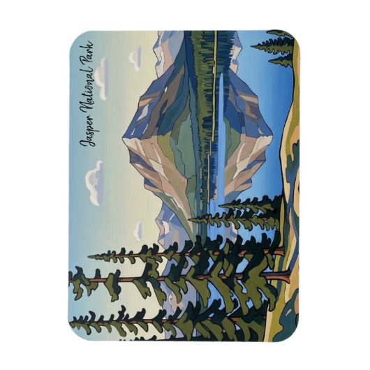Magnet Flexible Jasper National Park Canada (Vertical)