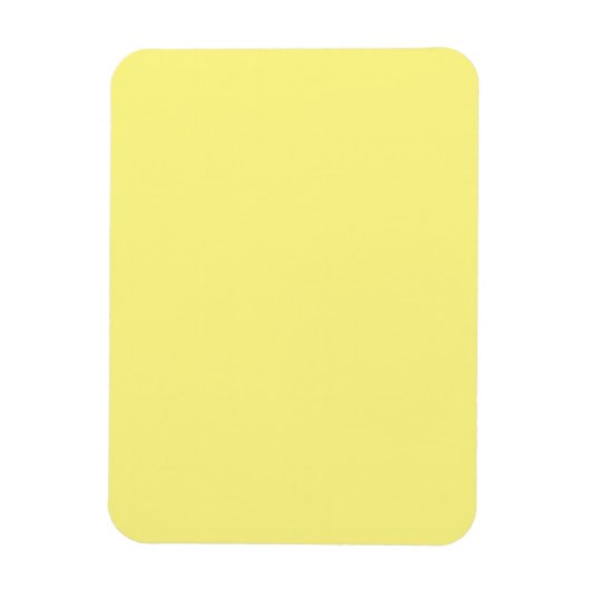Magnet Flexible Jaune clair #FFF888, Marzipan (Vertical)