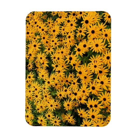 Magnet Flexible Jaune - Fleur - Aimant (Vertical)