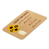 Magnet Flexible Jaune Rustique Mason Jaune Jar Enregistrer l'aiman (Côté Gauche)