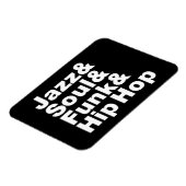 Magnet Flexible Jazz & Soul & Funk & Hip hop (Côté Gauche)