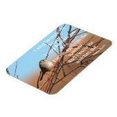 Magnet Flexible Je chante parce que je suis heureux Sparrow (Côté Gauche)