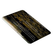 Magnet Flexible Je chercherai My brebis Bible Citation (Côté Droit)