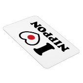 MAGNET FLEXIBLE JE COEUR [AMOUR] NIPPON (Côté Droit)
