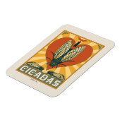 Magnet Flexible Je Coeur Cicadas (Côté Gauche)