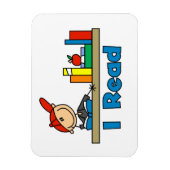 Magnet Flexible Je lis (Vertical)