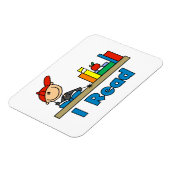 Magnet Flexible Je lis (Côté Gauche)