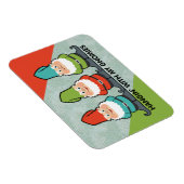 Magnet Flexible Je M'Accroche Avec Mes Gnomies Homies (Côté Droit)